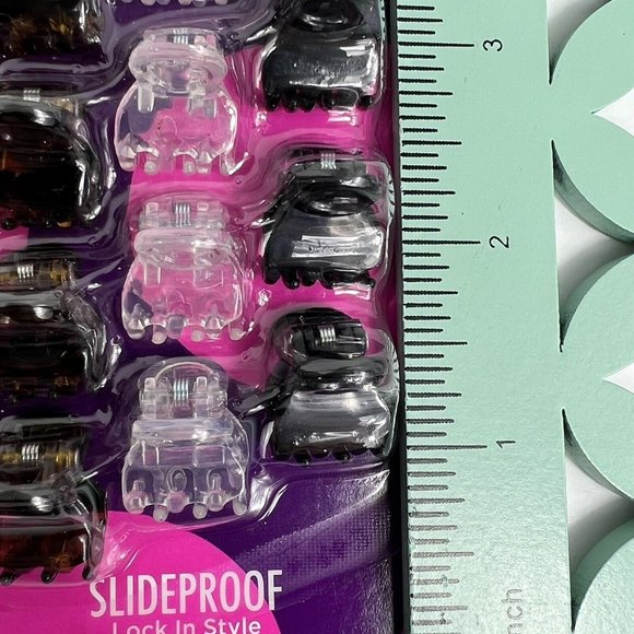 Goody Mini Claw Clips Slide Proof Lock In Style 15 Clip Pack 3 Packs 45 Total - Picture 9 of 12